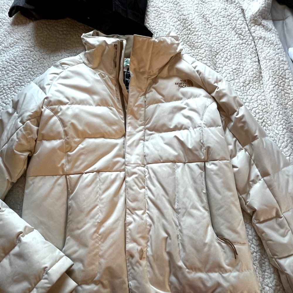 North face quilted down jacket